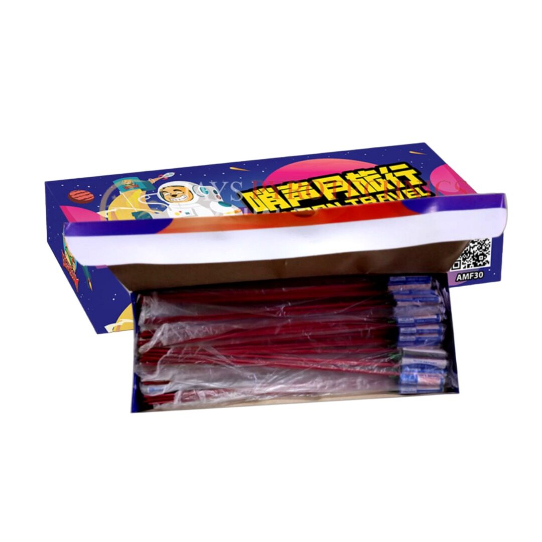 MOON TRAVELLER ROCKETS – PER PACKET (12 PIECES)