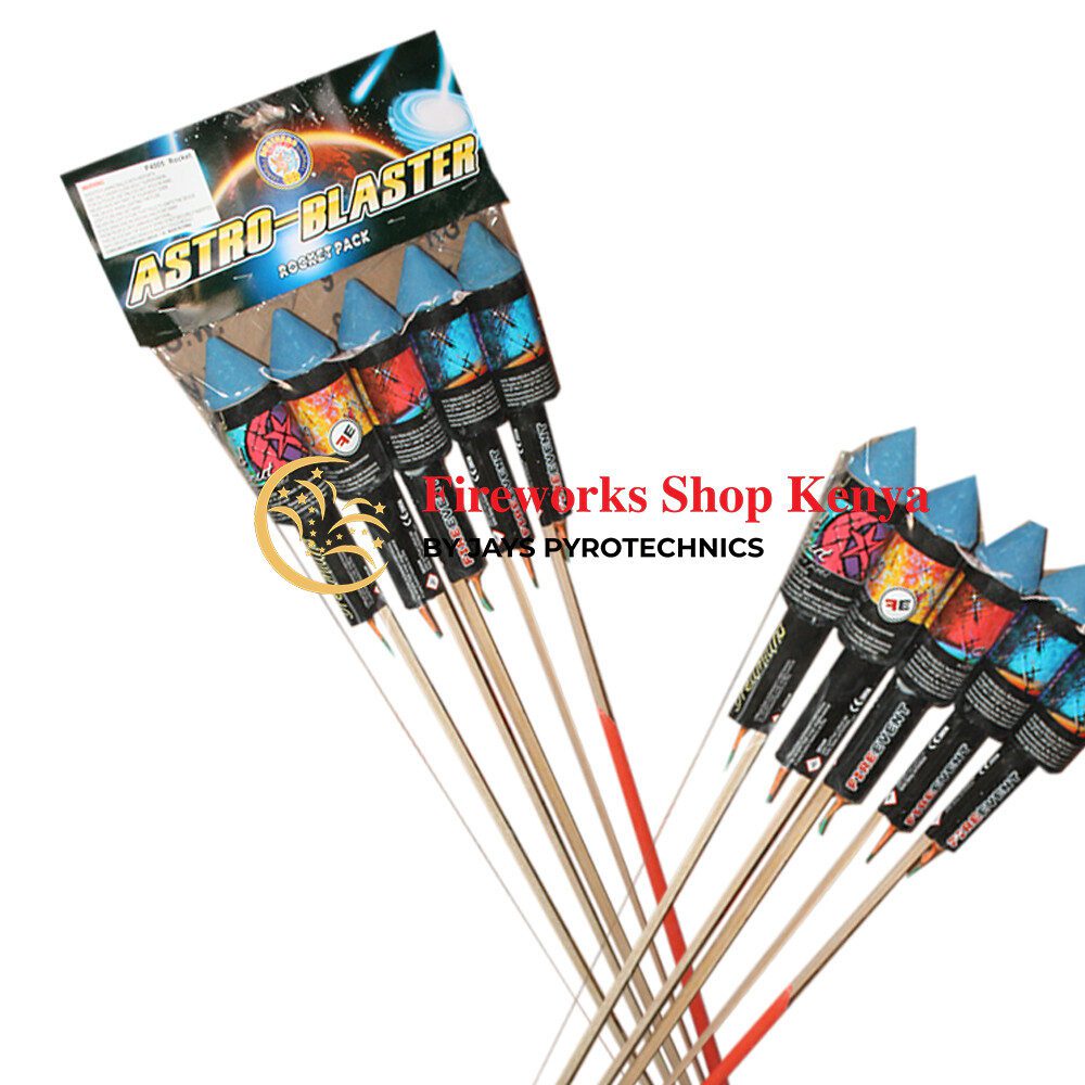 ASTRO BLASTER ROCKET FIREWORKS - PER PIECE