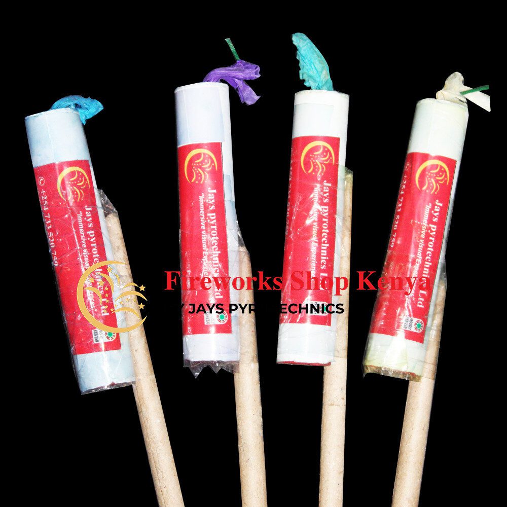 COLOUR SMOKE BOMBS YELLOW – PER PIECE Color Smoke Small at Fireworks Tanzania by Jays Pyrotechnics