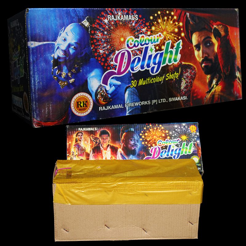 30 SHOT CAKE COLOUR DELIGHT (COLOUR HARMONY) - PER PIECE