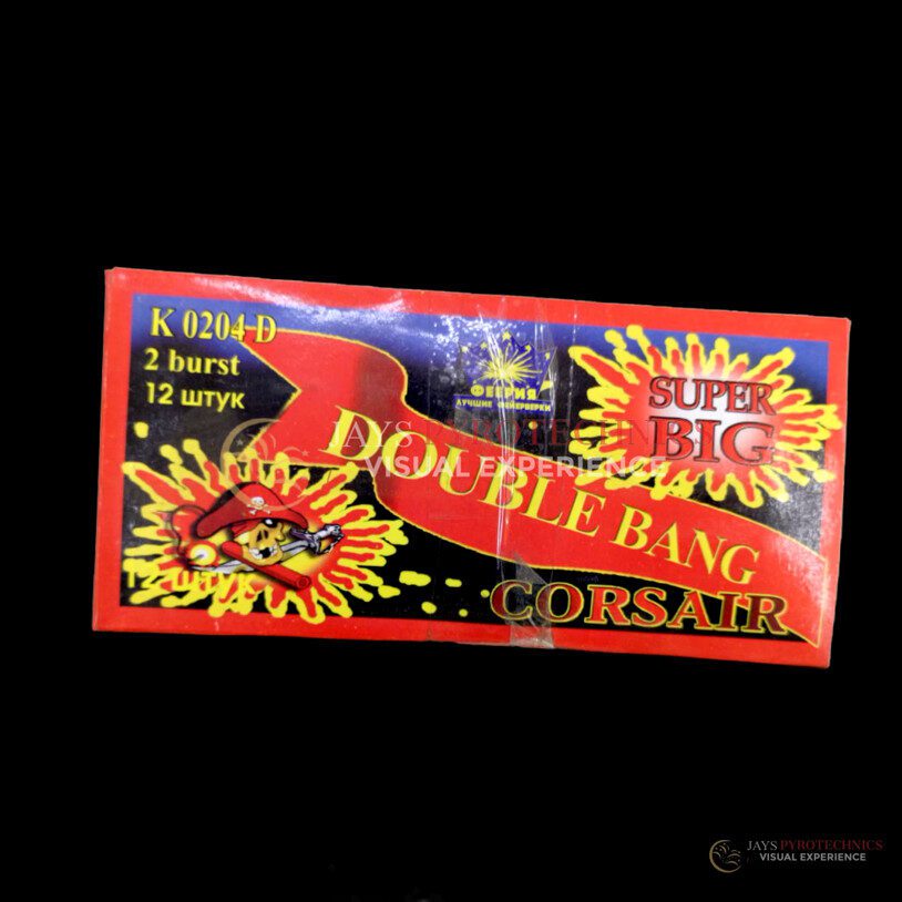 DOUBLE BANG CORSAIR FIREWORKS Tanzania – PER PACK