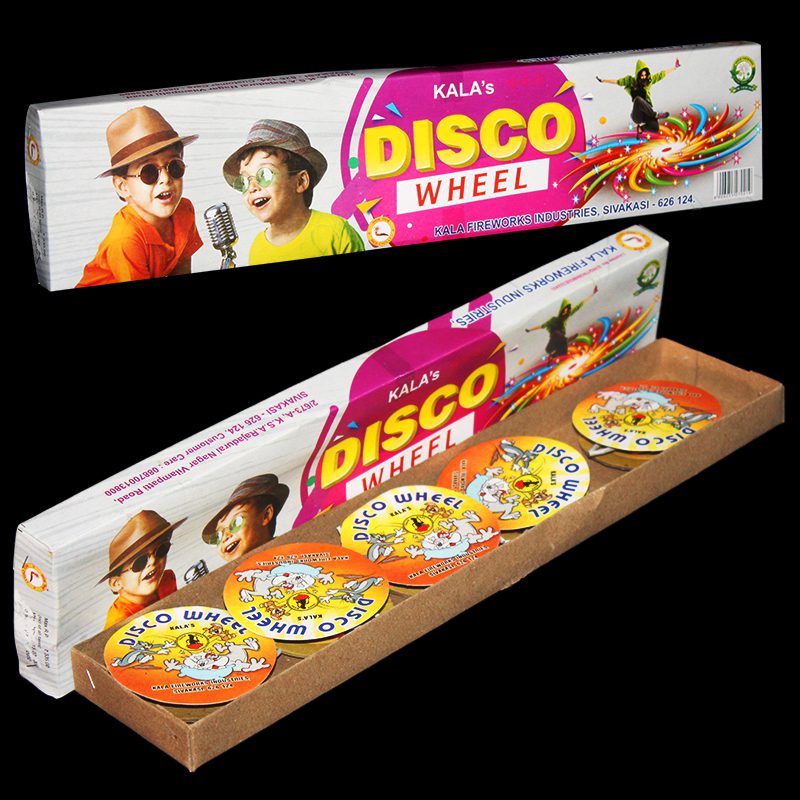 DISCO WHEEL SPINNER FIREWORKS – PER PIECE | Buy Fireworks Tanzania