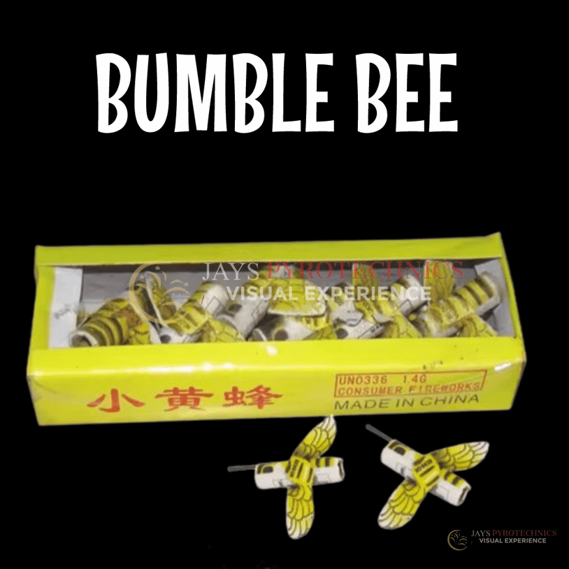 BUMBLE BEE SPINNER FIREWORKS – PER PACK | Fireworks Tanzania