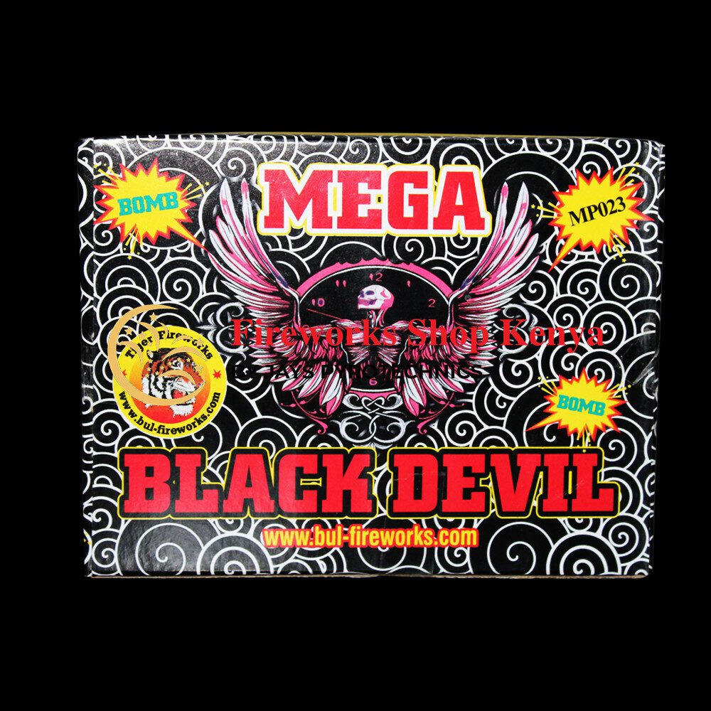 BLACK DEVIL MEGA FIRECRACKER FIREWORKS Tanzania – PER PACK 18 BLACK DEVIL MEGA FIRECRACKER FIREWORKS Tanzania – PER PACK