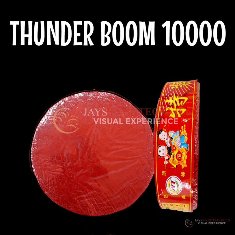 THUNDER BOMB 10000 FIRECRACKERS (NITRO BOMB CRACKER)- PER PIECE