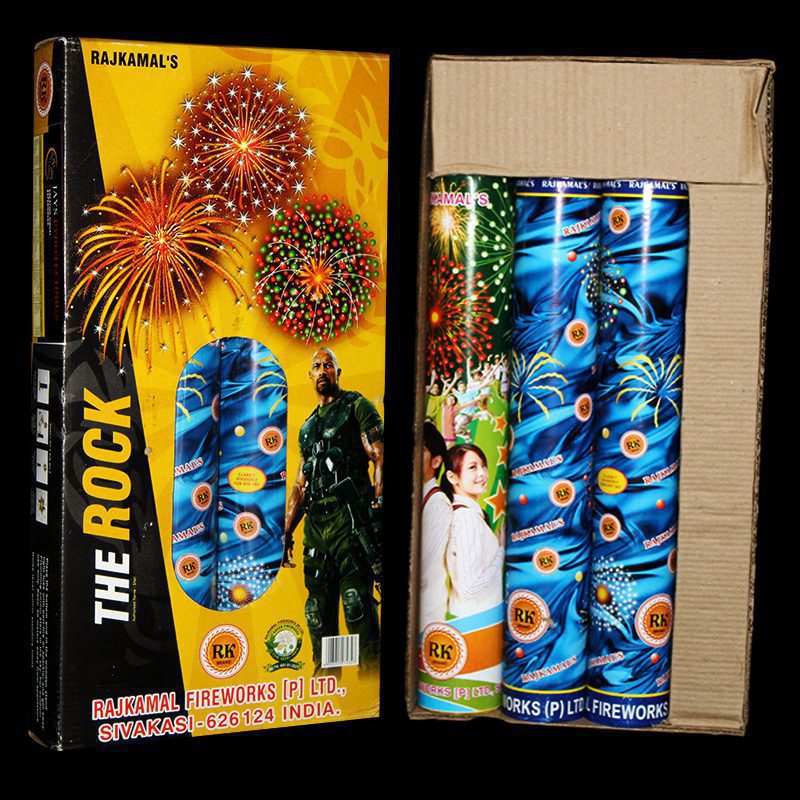 THE ROCK FIREWORKS SHELL - PER PACK