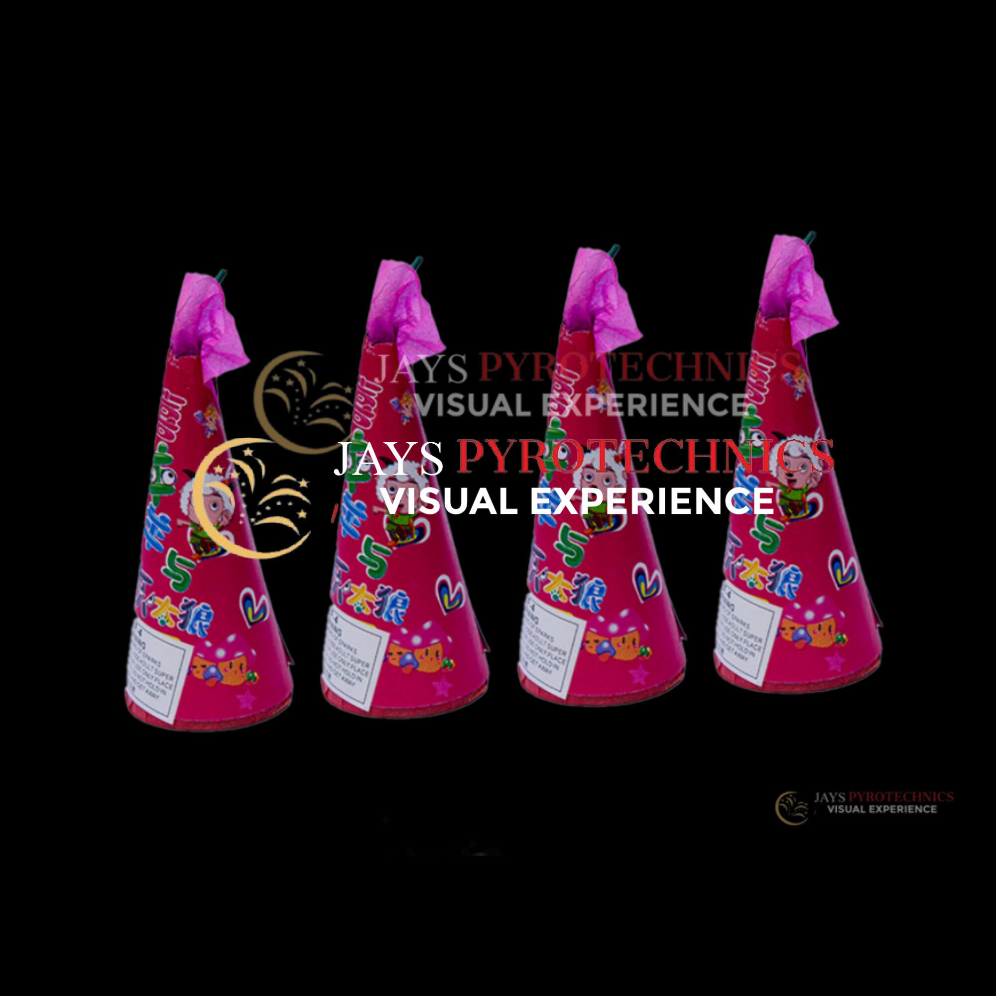3 INCH CONIC FOUNTAIN FIREWORKS – PER PIECE