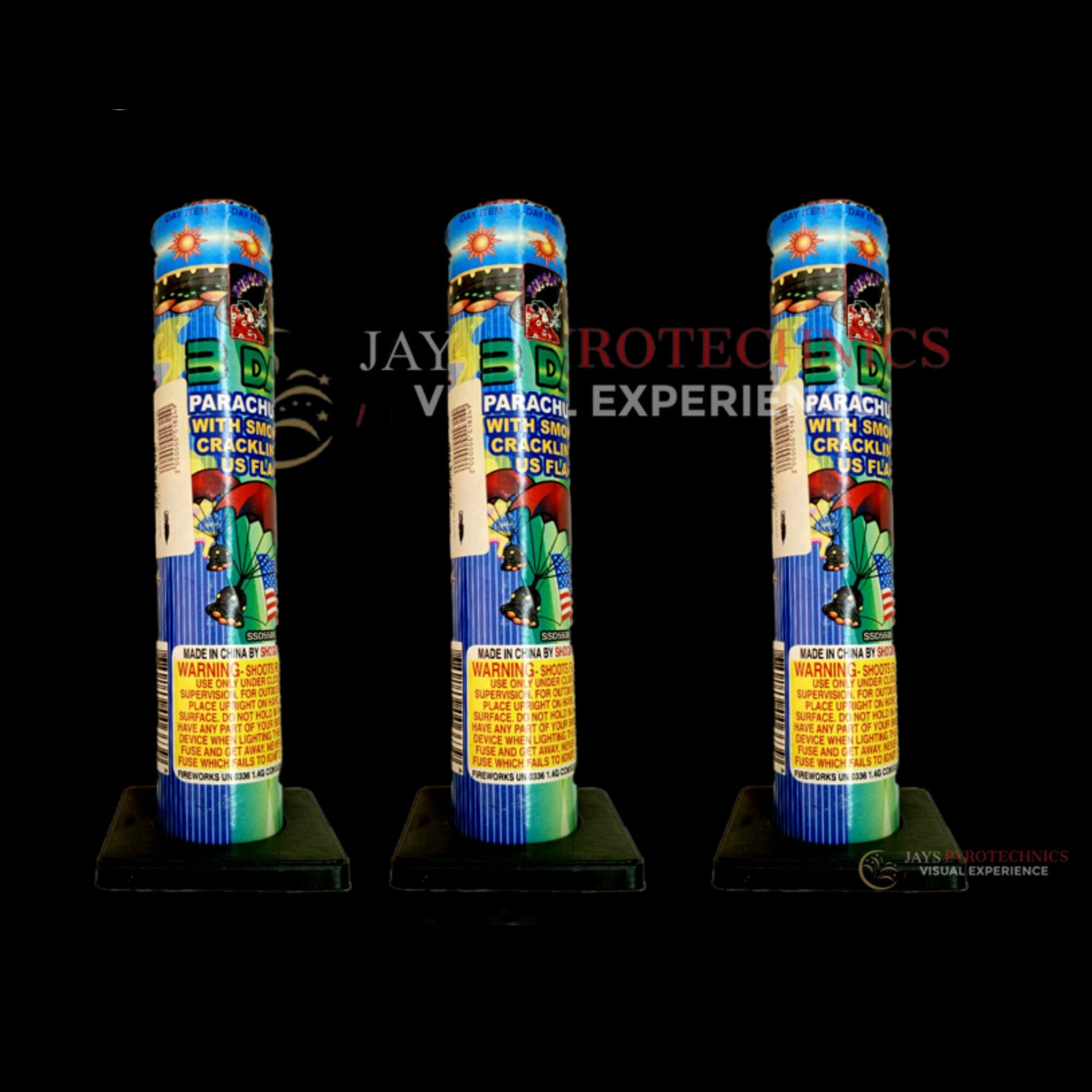 THREE DAY PARACHUTE FIREWORKS – PER PIECE