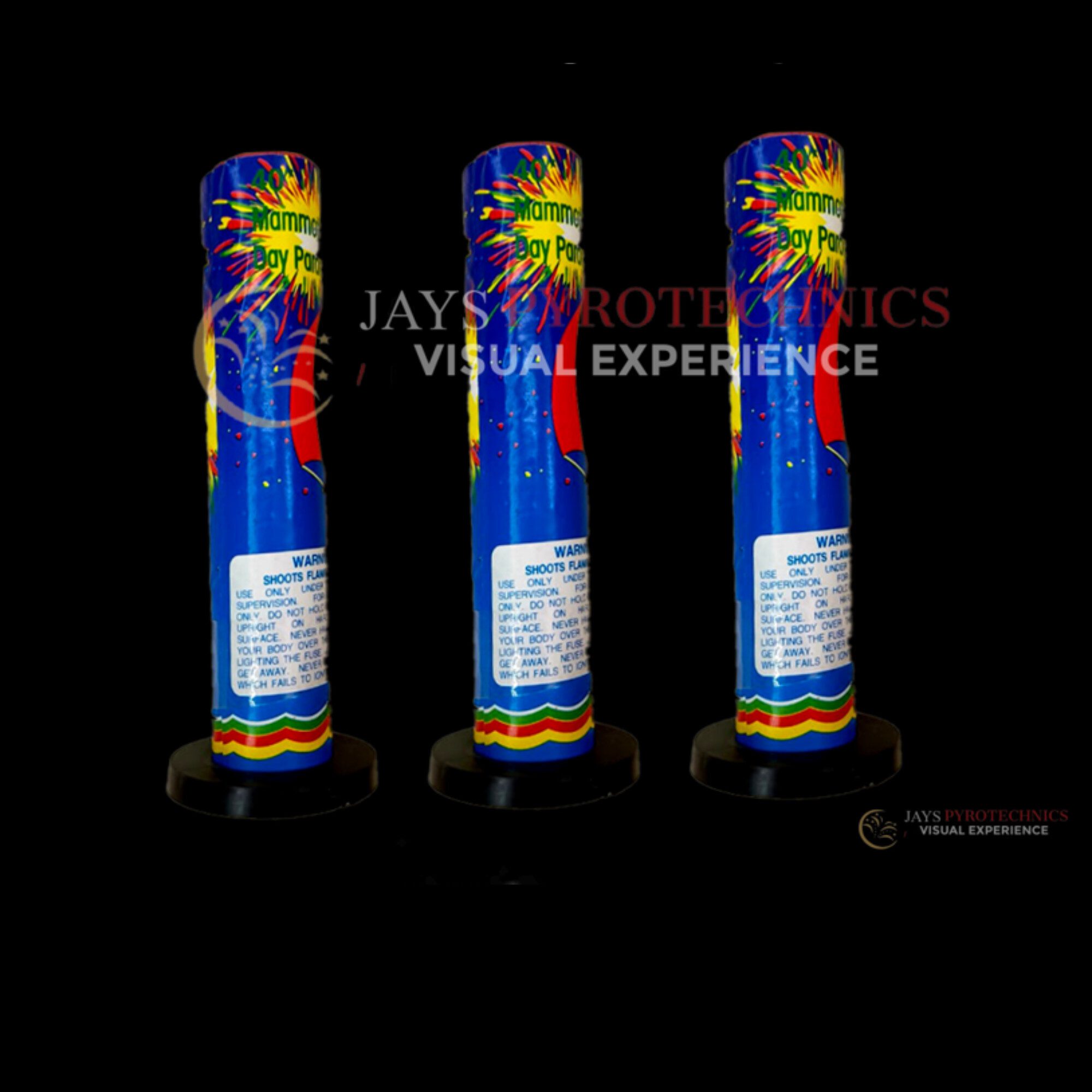 40 MAMMOTH DAY PARACHUTES FIREWORKS TANZANIA – PER PIECE