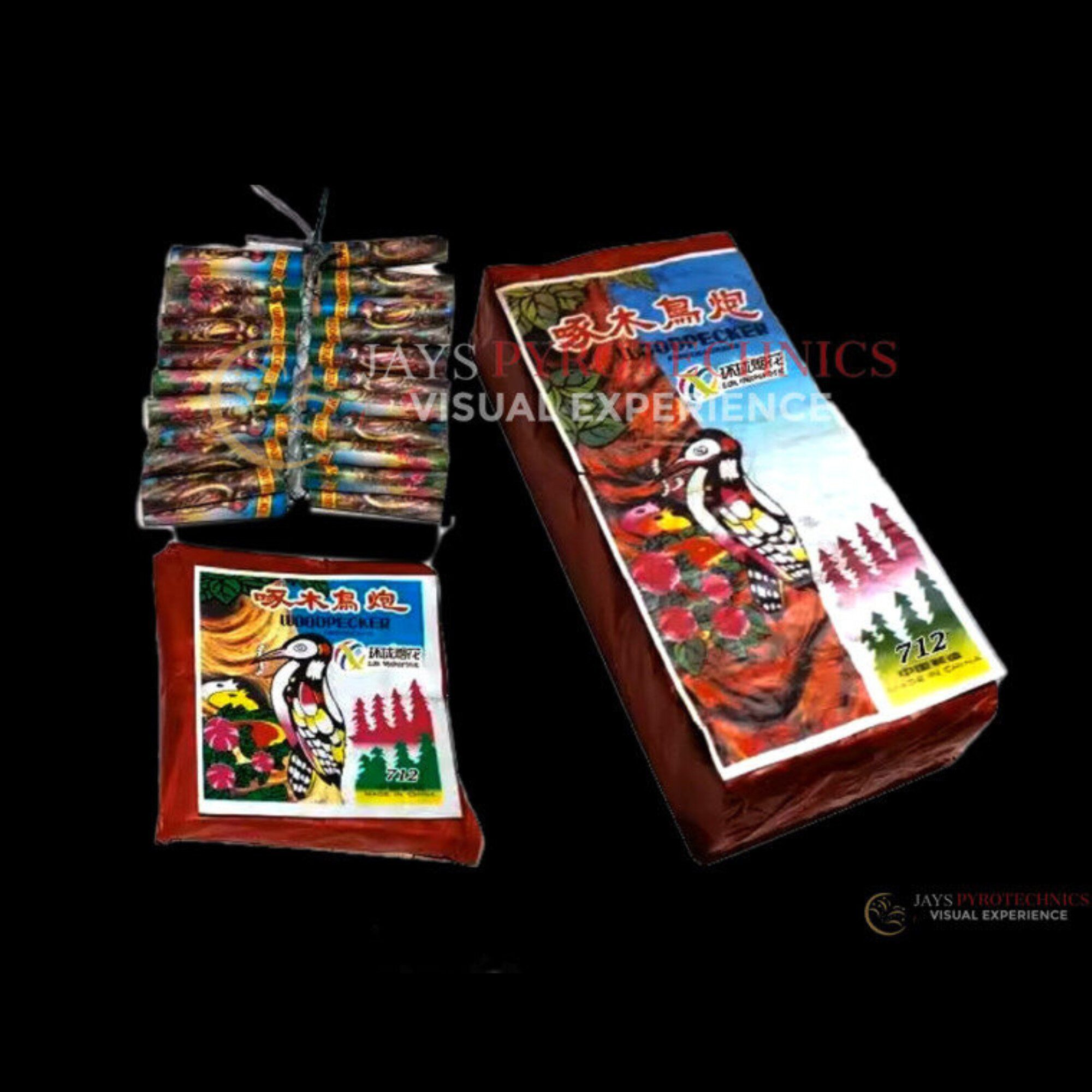 WOODPECKER FIRECRACKER FIREWORKS – PER PACK 10 WOODPECKER FIRECRACKER FIREWORKS – PER PACK