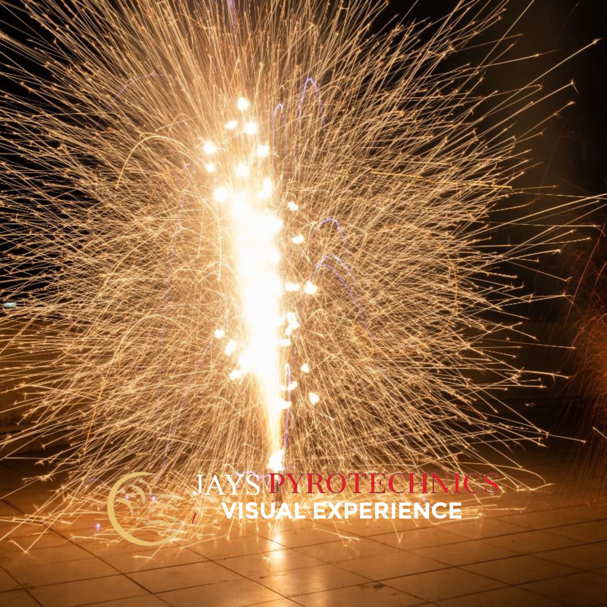 4 INCH CONIC FOUNTAIN IS007 FIREWORKS – PER PIECE 3 INCH TWITTER GLITTER Fireworks at Fireworks Tanzania by Jays Pyrotechnics
