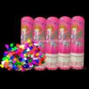 SMALL HEART SHAPE CONFETTI CANNON 15CM – PER PIECE
