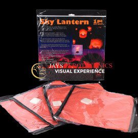 SKY LANTERN RED Tanzania - PER PIECE 28 SKY LANTERN RED Tanzania - PER PIECE