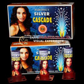 SILVER CASCADE FOUNTAIN FIREWORK - PER PIECE 14 SILVER CASCADE FOUNTAIN FIREWORK - PER PIECE