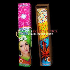 SILVER SKIES INDIAN FIREWORKS SHELL - PER PIECE