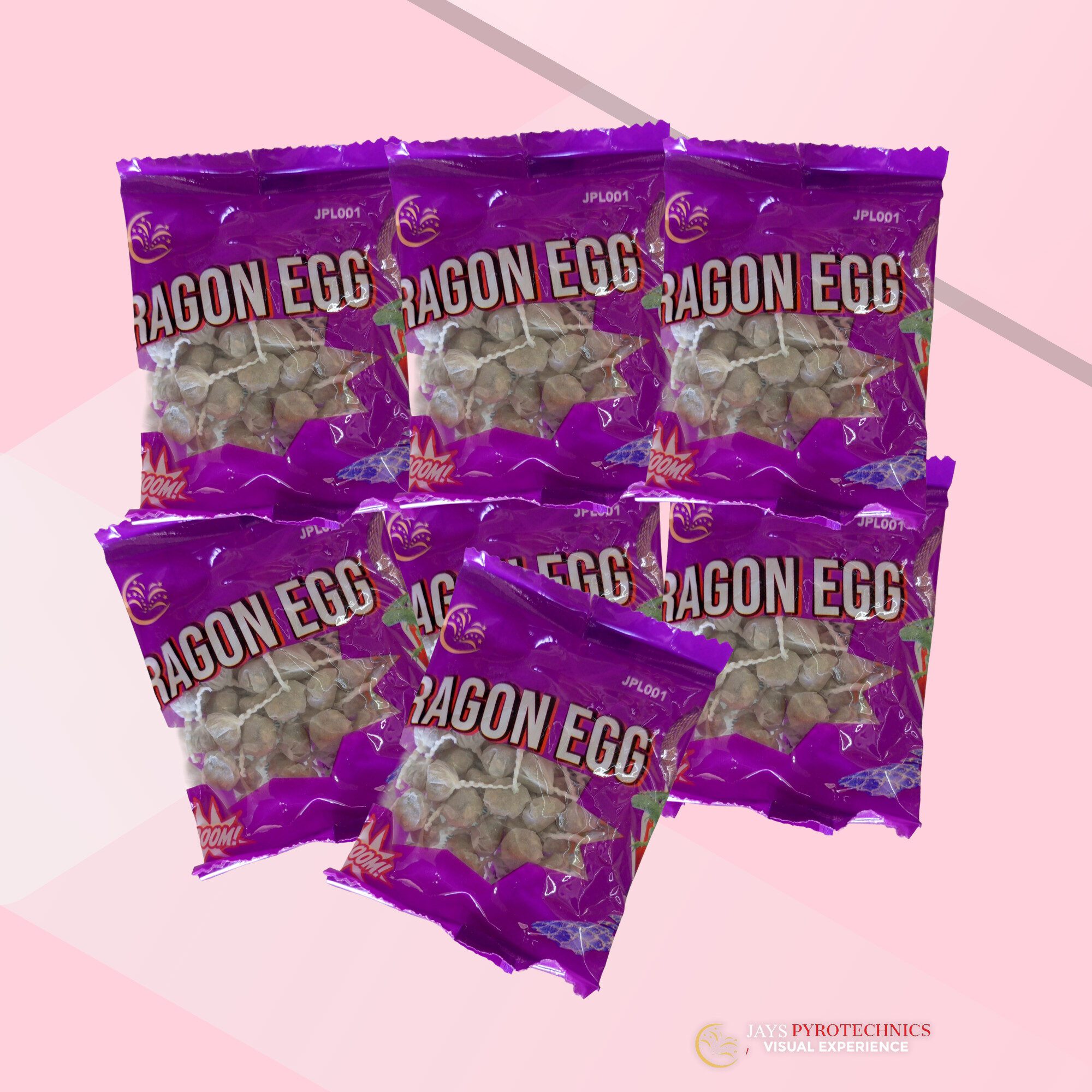 DRAGON EGG POP POPS FIREWORKS – PER PACK