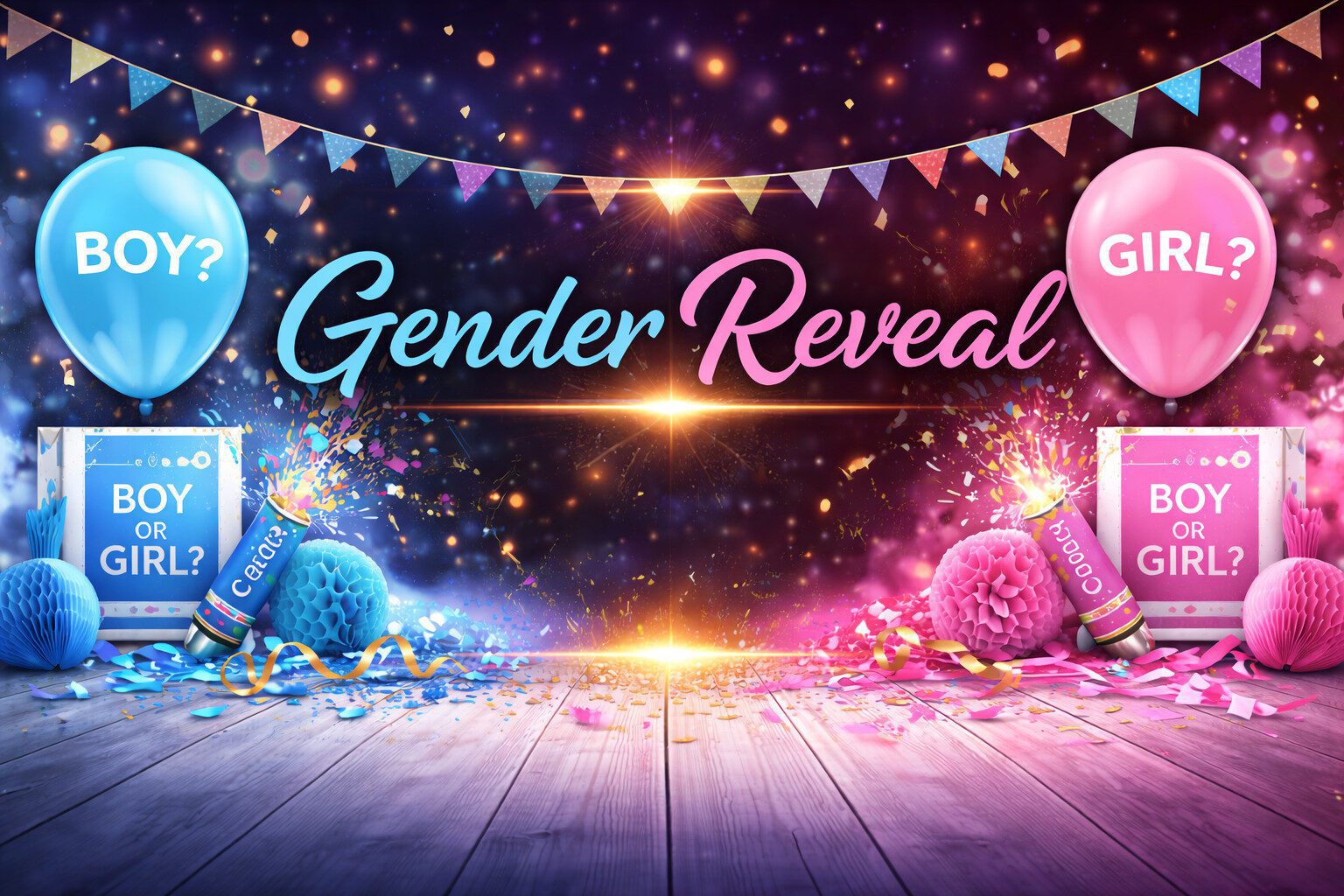 Gender Reveal Fireworks