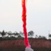 ECO DAYTIME 25 SHOT RED FIREWORKS CAKE - PER PIECE