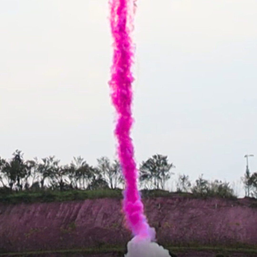 ECO DAYTIME 25 SHOT PINK FIREWORKS CAKE - PER PIECE