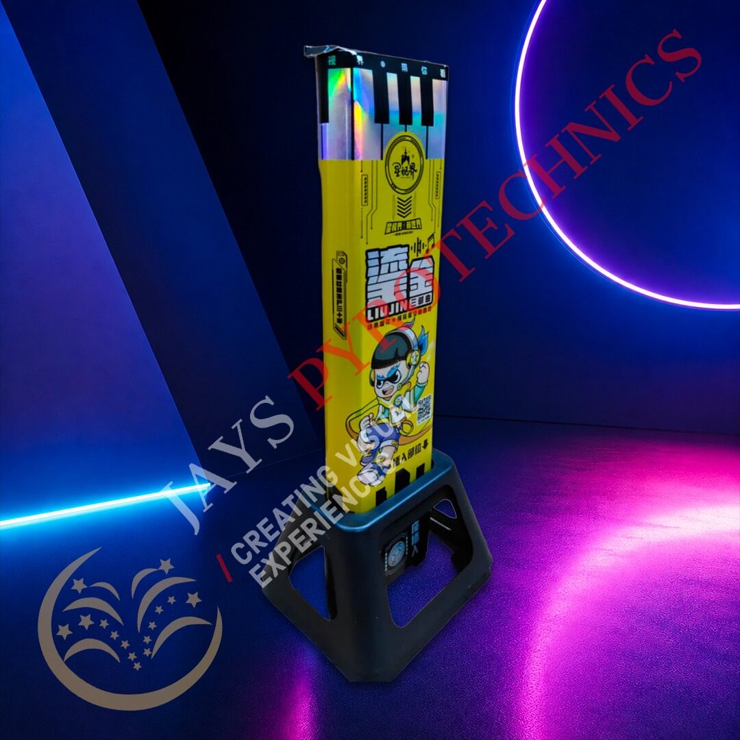 880 Shot Square Roman Candle Barrage Fireworks in Tanzania