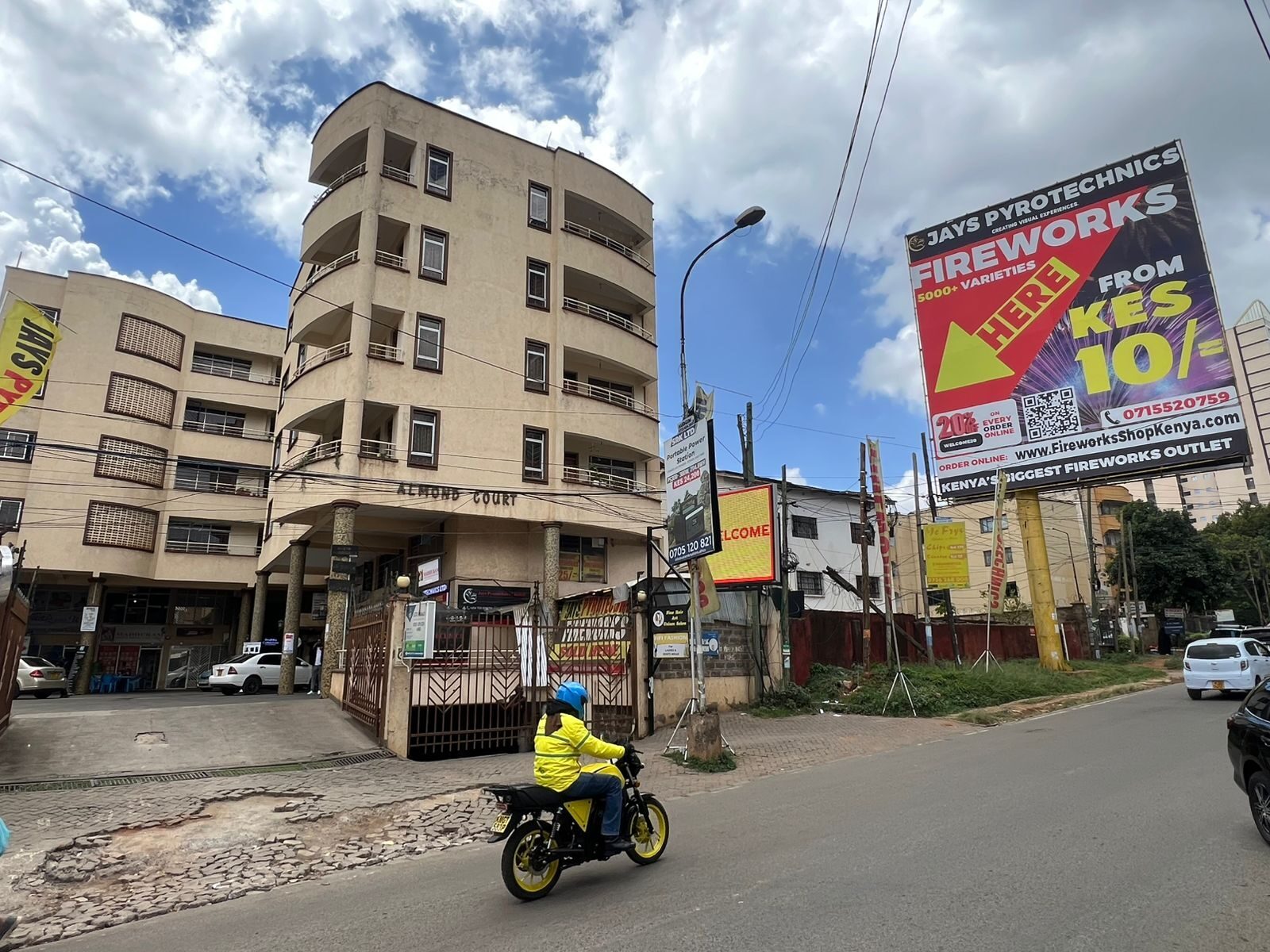 Where to Buy Fireworks in Tanzania - Festive lights and celebration background