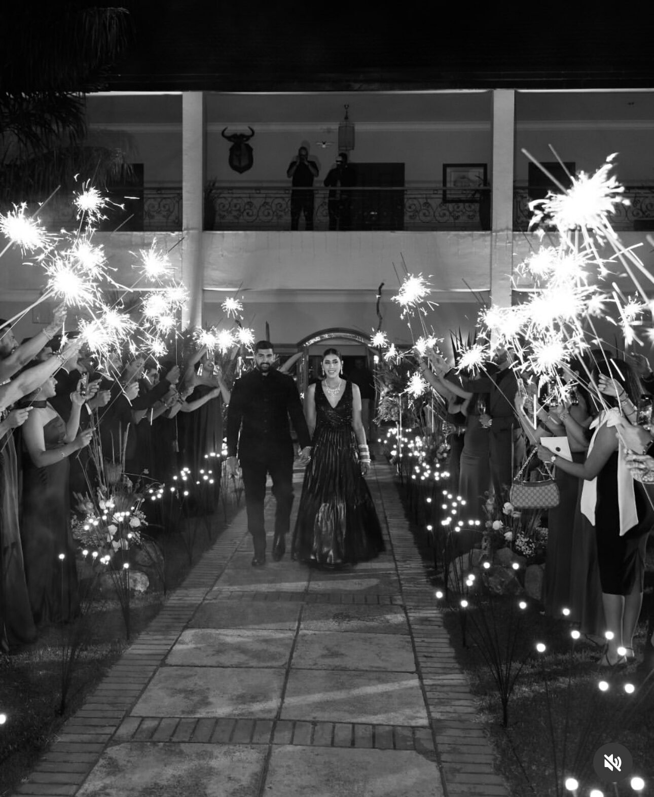 Sparklers Tanzania - Handheld fireworks creating golden light