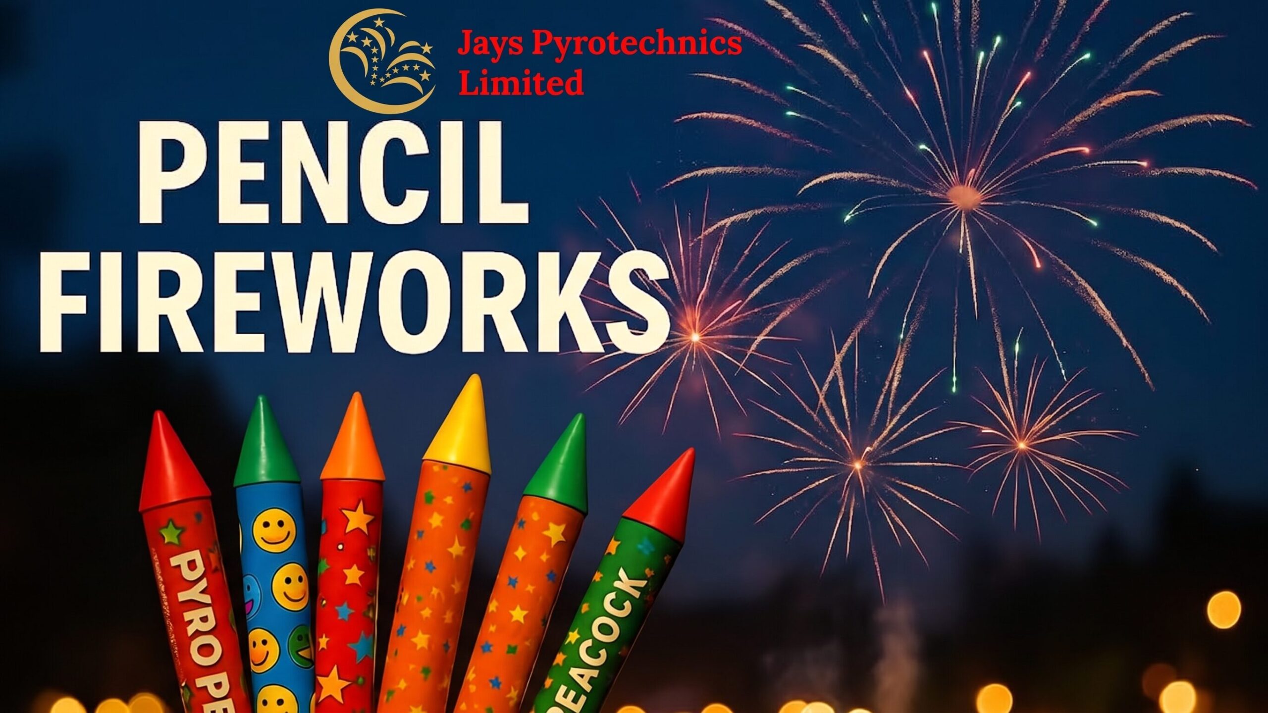 Pencil Fireworks